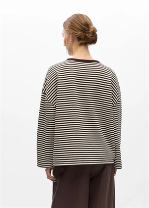 Inara ls sweatshirt Seal Brown/Birch Object